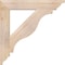 Ekena Millwork Funston Traditional Smooth Bracket, Douglas Fir, 3 1/2"W x 24"D x 24"H BKT04X24X24FST01SDF - alternate 4